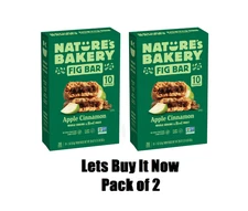 Bakery, Apple Cinnamon Fig Bars, Twin Packs,Certified Kosher 2 oz, 10 Count Pk 2