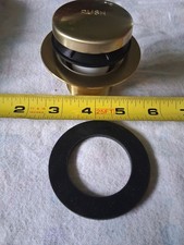 Mushroom Tip Toe 1-1/2" Coarse Thread Bath Drain Xo