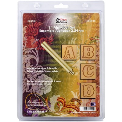 Tandy Leather Craftool� 1'' (25 mm) Standard Alphabet Set 8132-00