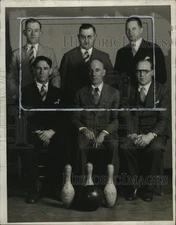 1928 Press Photo Vic Cohen, Paul Brock, Dr J.W Malley, C.R. Matthews, Leo Wail