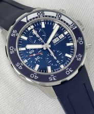 IWC Aquatimer Blue Dial Chrono Auto Gents Watch 44mm Blue Dial IW376711