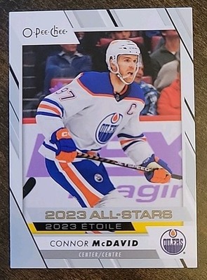 2023-24 O-Pee-Chee OPC Connor McDavid #501 - 2023 All Stars Edmonton Oilers