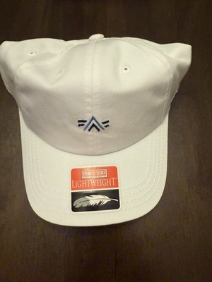 American Needle Golf Hat - Lightweight- White - NWT - Congaree Golf - Adjustable