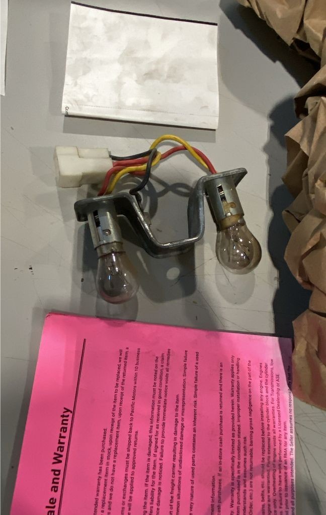 Ferrari 308 Turn signal light