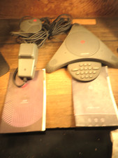 POLYCOM SoundStation EX 2201-00696-001 Complete w/AC adapter, 2 mikes, Manuals
