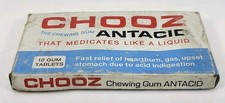 VINTAGE CHOOZ ANTACID - 1960S ERA - UNUSED - ...