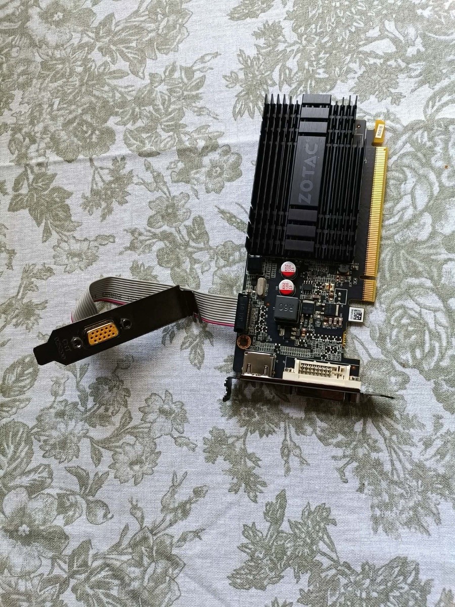 ZOTAC NVIDIA GeForce GT 710 2GB DDR3 Graphics Card (ZT71303-20H