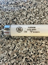 24 bulbs 10 - F15T8/CW 15W Cool White 18" Fluorescent T8 Tube G13 Bi-Pin Base