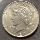 1924 Peace Silver Dollar $1 US Coin!!