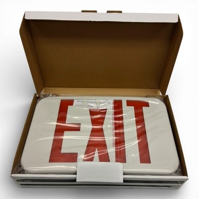 NEW Cooper Lighting APX7R Pro Self Powered LED Exit Sign 120/277V Single Double