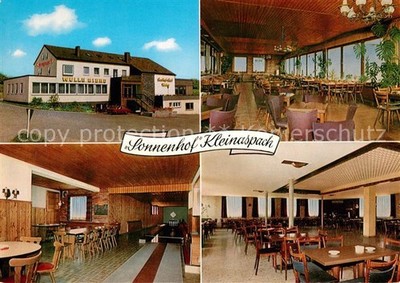 Kleinaspach Gasthof Cafe Sonnenhof Kegelbahn