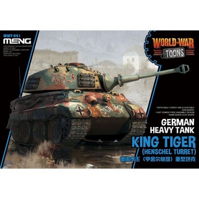 Meng #WWT-021 German Heavy Tank King Tiger