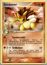 Pokémon Sandamer 21/100 EX Sandsturm 2003 Deutsch