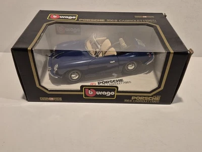 Bburago Diamonds 3051 Porsche 356 B Cabriolet 1961 1:18 (8762) Mit Fehler  - Bild 1 von 4