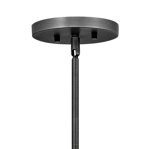 Nouvelle 26 1/2" High Blackened Brass Outdoor Hanging Light - Picture 6 of 10