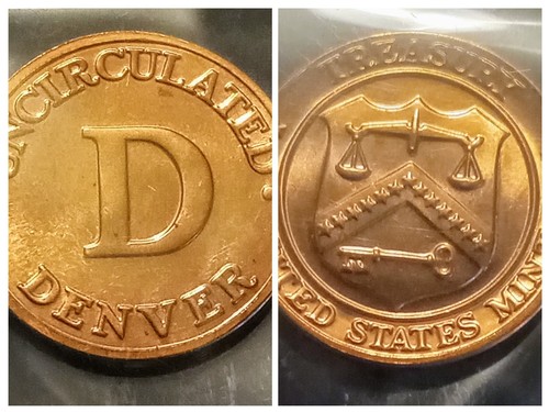 Denver Uncirculated Coun Bu Coin - Picture 1 of 3