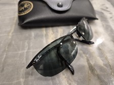 RayBan Jr RJ9514S 220/71 Small Boys Gunmetal Wrap Sunglasses 54-12 Excellent
