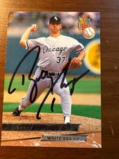 Signed 1993 Fleer Ultra - Bobby Thigpen #180