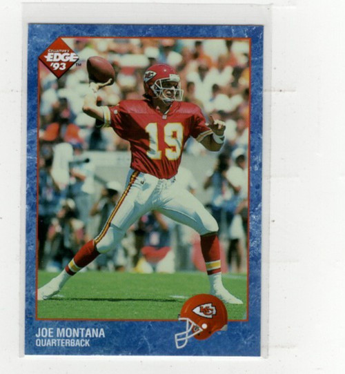 Joe Montana #282 Football Cards 1993 Collector's Edge trading card — raw and PSA graded price guide