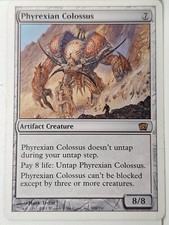 Phyrexian Colossus - Eighth Edition Core Set - Magic the Gathering MTG Nice!