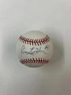 Ron Leflore- Autographed baseball  Tampa Rays