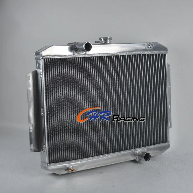 Radiador de aluminio para camión International 1100C 1968 motor L6 3,9 L 4,3 L Foto 4 de 4