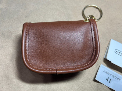 Vintage Coach Leather Mini City Brown Unused | eBay