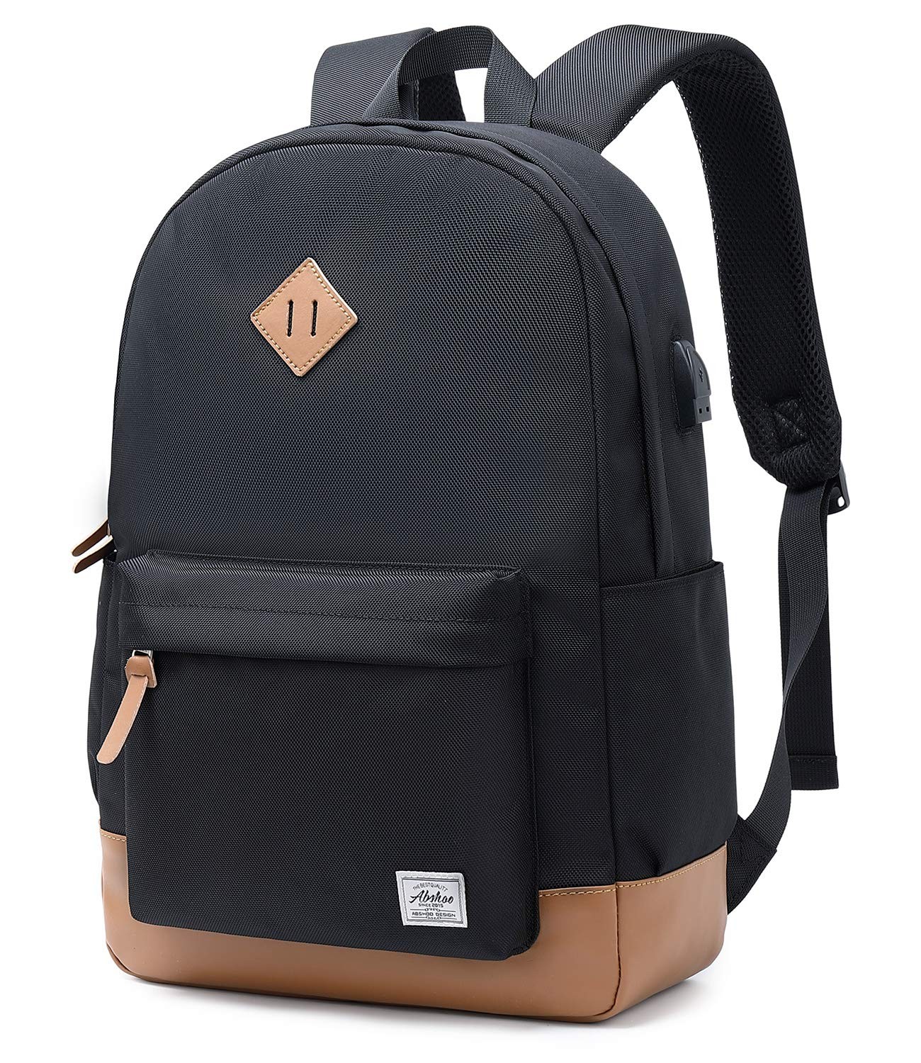 Classic Water-Resistant Travel Backpack for Women & Men with Laptop Compartment