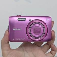 Nikon COOLPIX S3600 Pink 20.1MP 8x Optical zoom Compact Digital Camera English