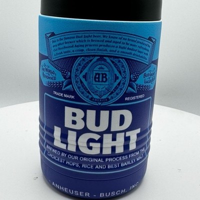 Bud Light UV Printed full Stainless Steel Beverage Holder Can Insulator Koozie