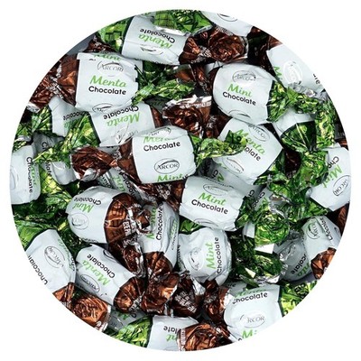 Indulge in 2 Pound Chocolate Mint Candy Bulk - 150 Individually Wrapped Treats