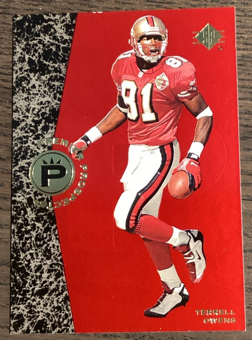 1996 SP Terrell Owens #7 for sale | eBay
