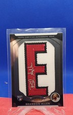 2010 Topps Finest - Brandon Allen #151 Letter N /284 (AU)
