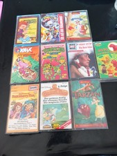 Hörspiel Kassetten Konvolut Kinder Disney Turtles LEGO Sammlung 10 Stück