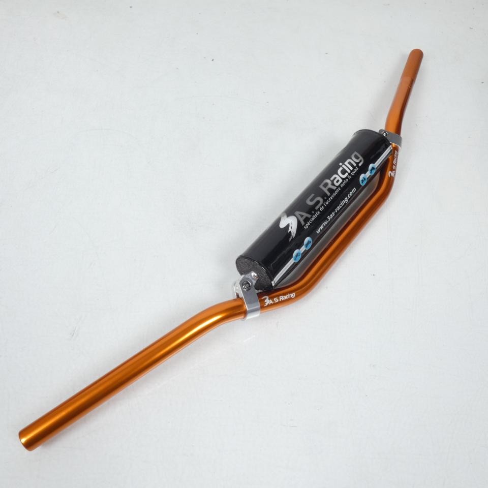 Guidon Ø22mm Orange universel 3AS Racing pour moto KTM 85 SX