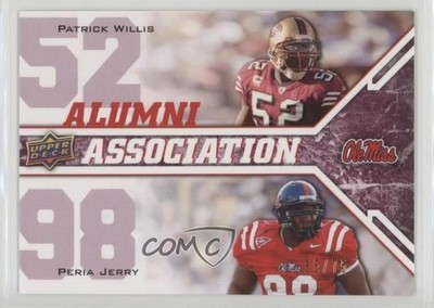2009 Draft Edition Burgundy 35/75 Patrick Willis Peria Jerry Rookie RC HOF b6s