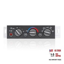 HVAC A/C Heater Climate Control Panel Module with Blower Motor Switch 599-006