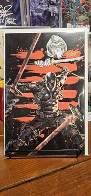 Snake Eyes Deadgame #1K Kael Ngu Cover Remarked Sketch By Keven Delgado NM