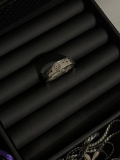 Gucci Ghost Sterling Silver Size 10 Ring 6mm ...