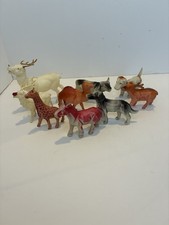 6 1940 s Japan Vintage Celluloid Geometric Shaped Animals Very Hard To Find 3
