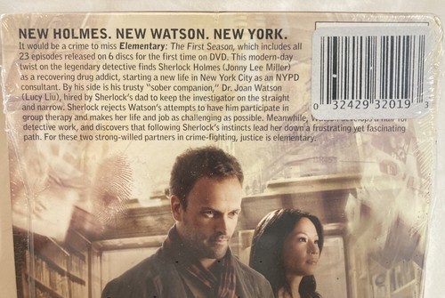 Elementary: The First Season ~ DVD ~ 2012 ~ Jonny Lee Miller ~ Lucy Liu!! - Picture 3 of 8