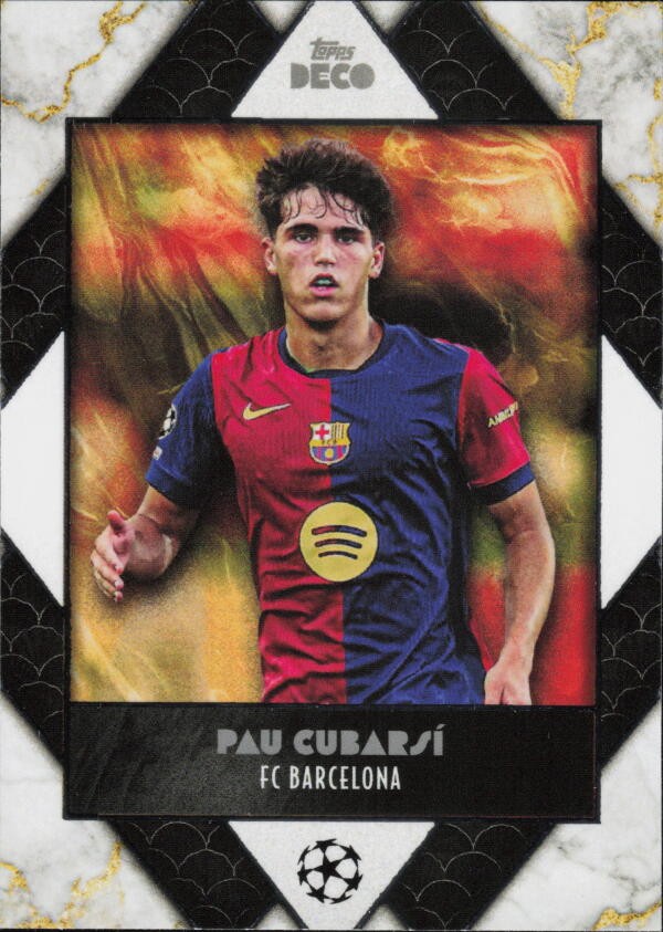 2024-25 TOPPS DECO UEFA CLUB COMPETITIONS PRODIGY PAU CUBARSI - FC BARCELONA