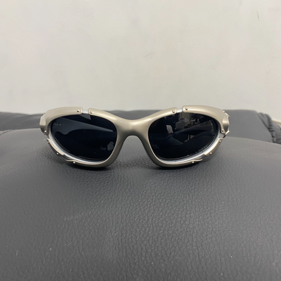 Vintage Oakley 90s Plate sunglasses Polarized Black Lens Y2K