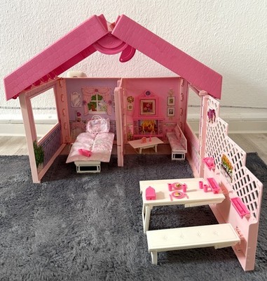 Barbie Fold N Fun House Haus Möbel Furniture Zubehör 90er