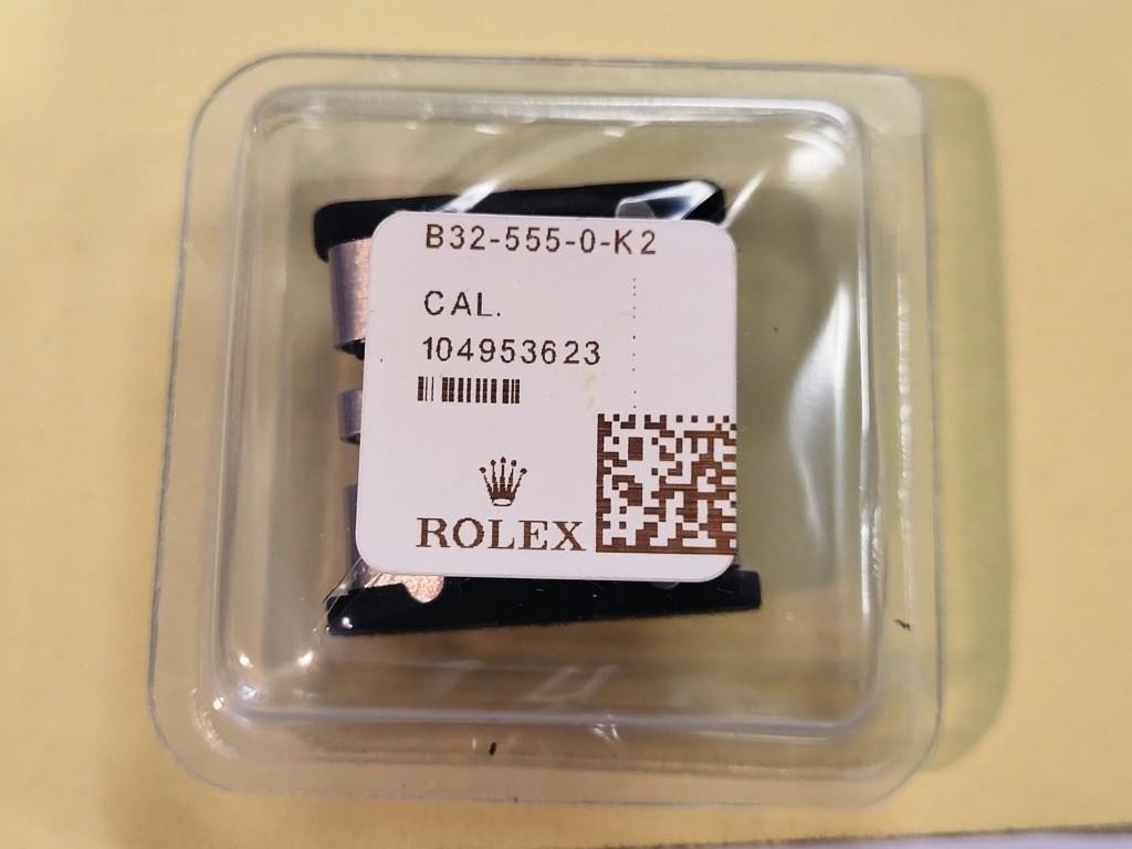 NOS Original ROLEX Pair of 555 ENDLINKS for 62510 Jubilee