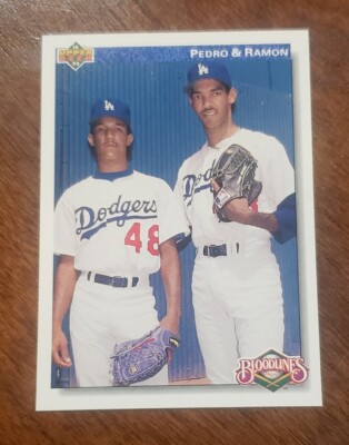 1992 Upper Deck Bloodlines Pedro and Ramon Martinez #79