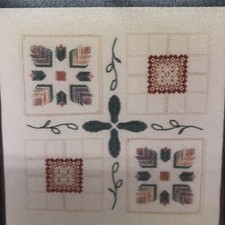 From Nan's Hand Tulips Through The Snow Pattern Only 1997 Nan Strange