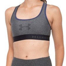 XL NWT Women's Under Armour Branded Black Medium Impact Crisscross Sports Bra