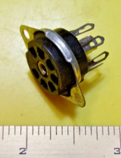 Cinch  7 Pin Tube Socket   Bottom Mount   5/8" Hole   7/8" Hole Centers   PN 7EB