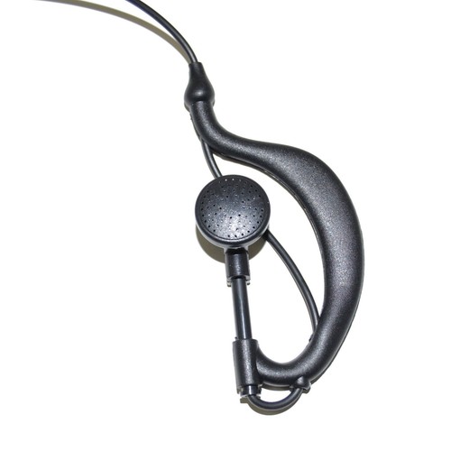 HQRP Earpiece Headset PTT Mic for Kenwood TK-3230, TK-3230XLS, TK-3302, TK-3312 - Picture 2 of 3